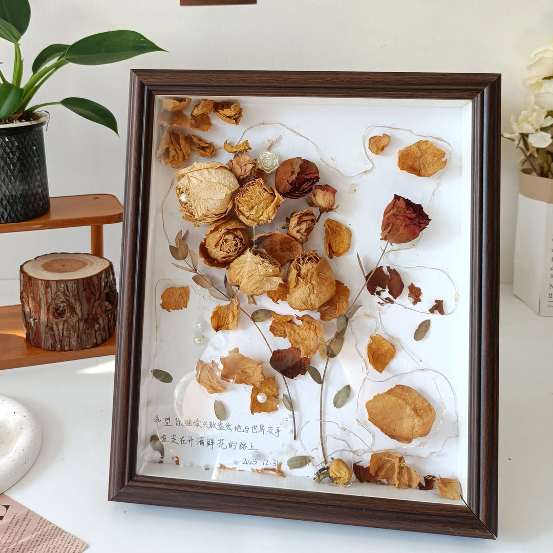 Decorative Botanical Shadow Box Frame