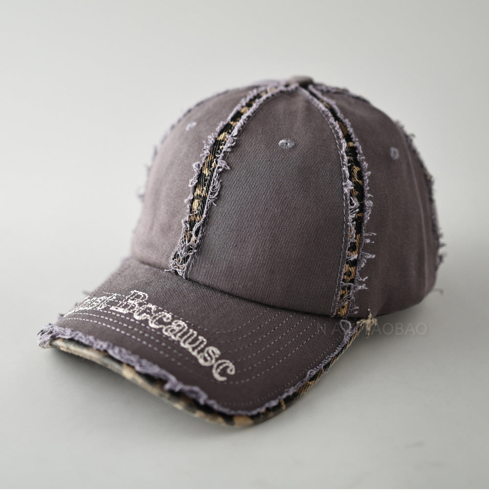 Men's Distressed Vintage-Inspired Baseball Cap Stornfield