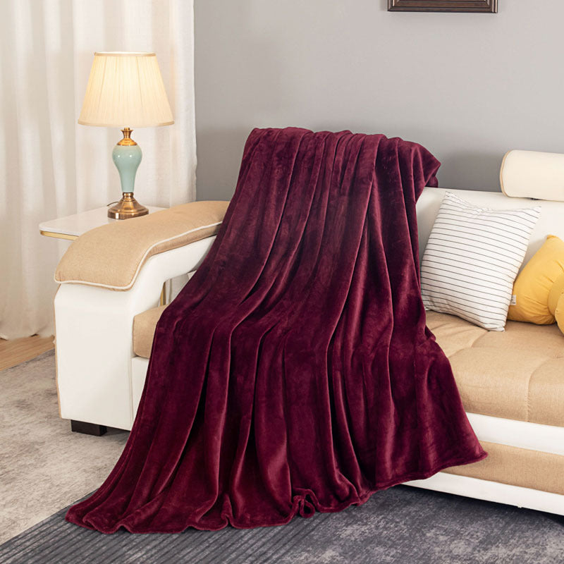 Plush Fleece Throw Blanket Stornfield