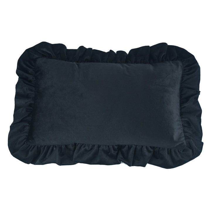Luxury Ruffle Decorative Pillow