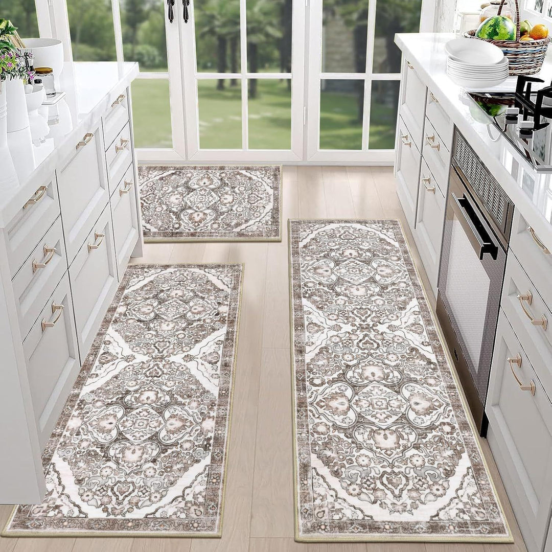 Luxurious Vintage-Inspired Kitchen Runner Mat Stornfield