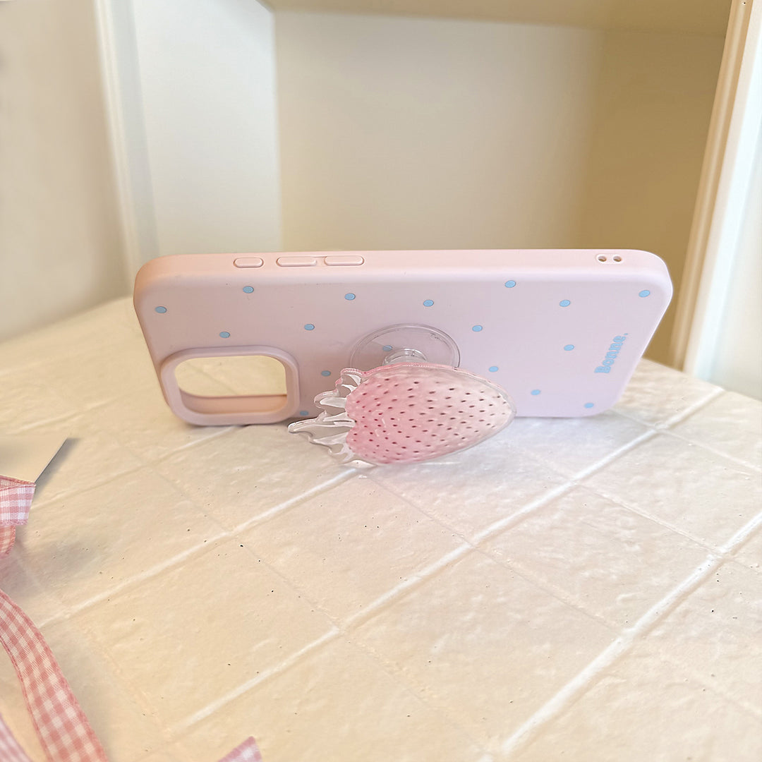 Decorative coaster in strawberry design Stornfield