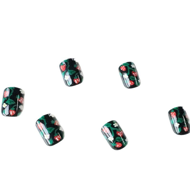 Strawberry Garden Nail Art Stornfield