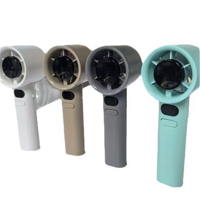 Women Portable Hand Fan with Digital Speed Control Stornfield