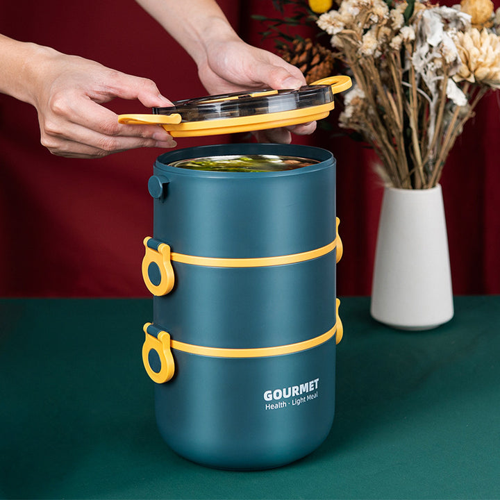 Multi-Layered Food Storage Container