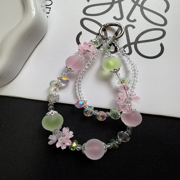 Floral Charm Beaded Keychain Stornfield