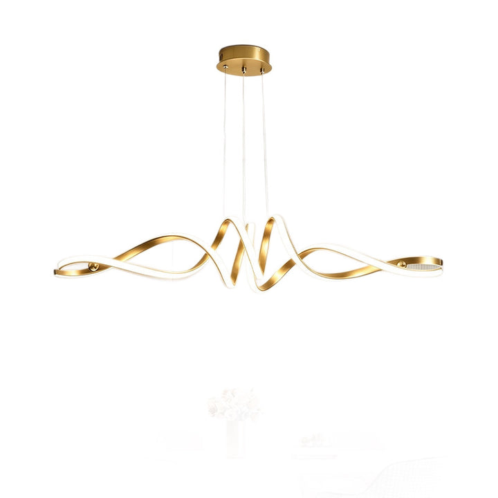 Contemporary Wave Pendant Light