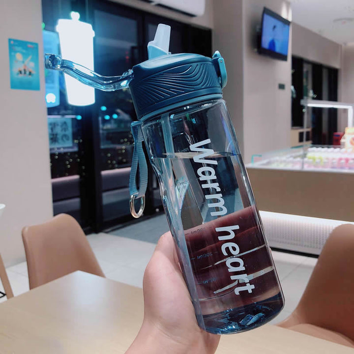 Women Practical Water Bottle with Carry Handle and Leak Protection Stornfield