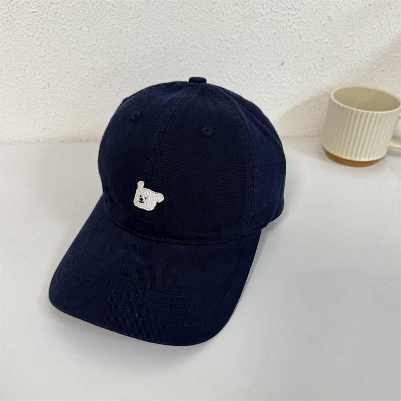Women's Cute Embroidered Bear Cap Stornfield