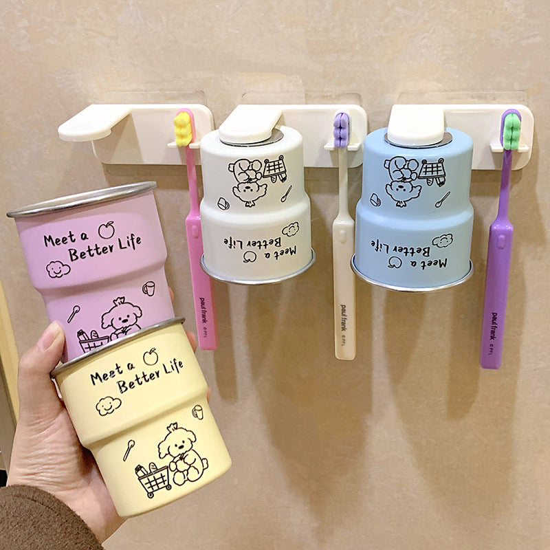 Toothbrush holder with cute animal design Stornfield