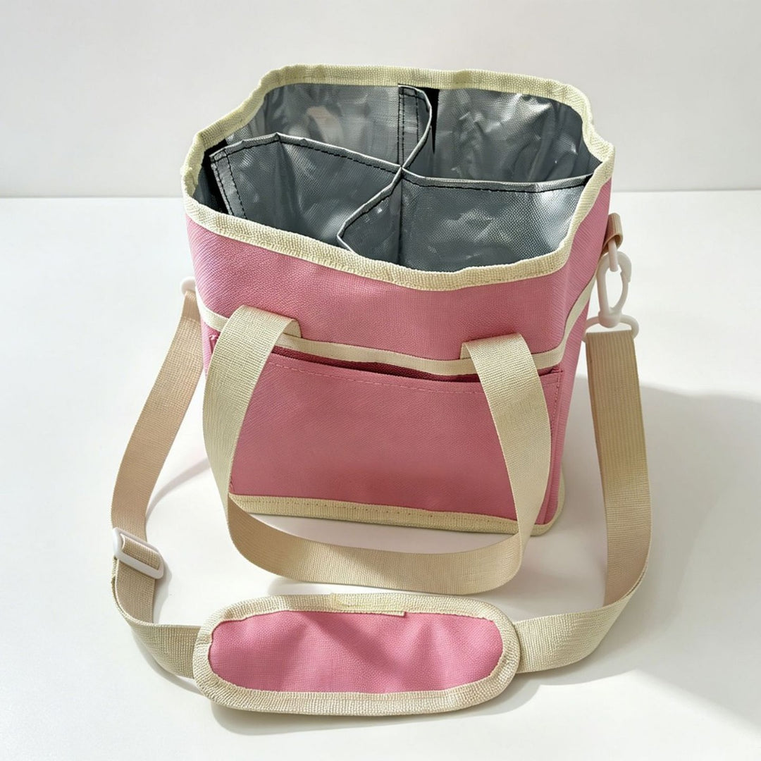 Insulated cooler bag with multiple compartments Stornfield