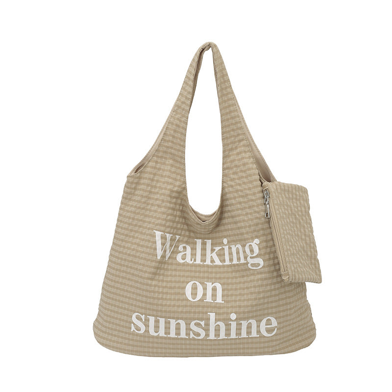 Large Capacity Lightweight Shoulder Bag