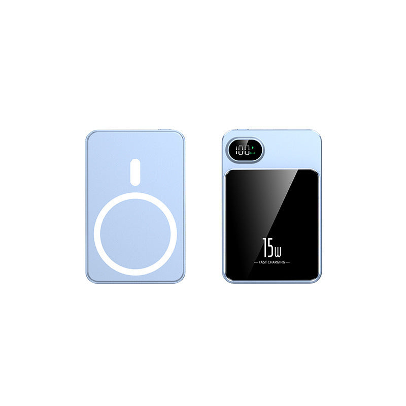 Magnetic Power Bank with fast Qi charging function and LCD display Stornfield