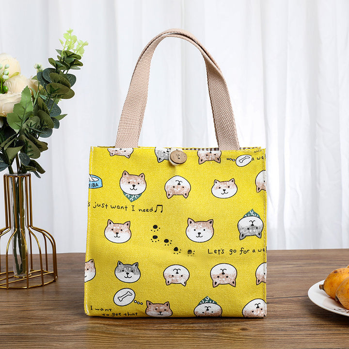 Cute Cat-Themed Storage Tote Stornfield