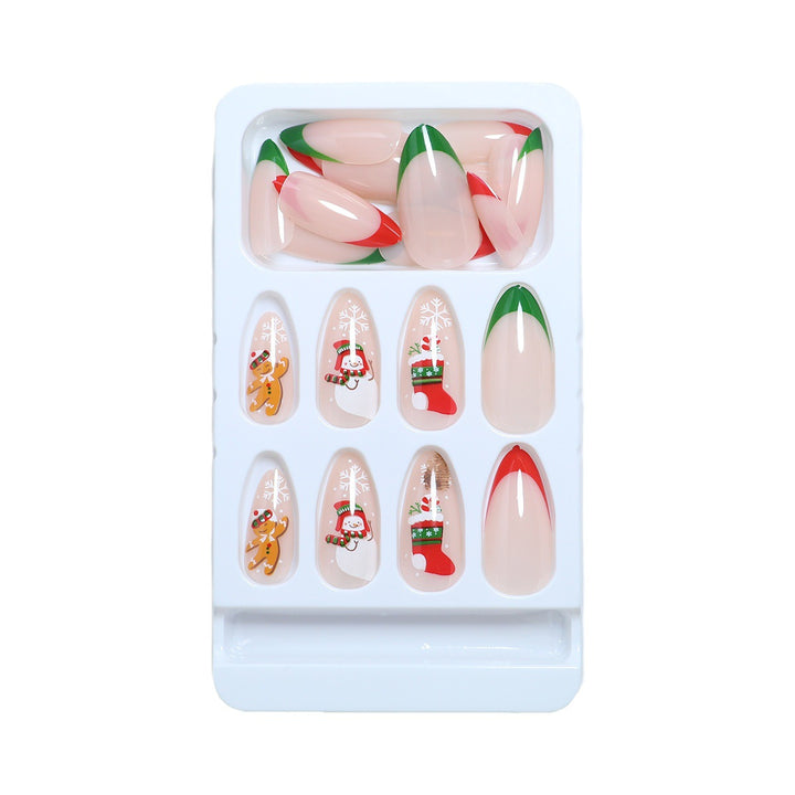 Artistic Glitter Press-On Nail Set Stornfield