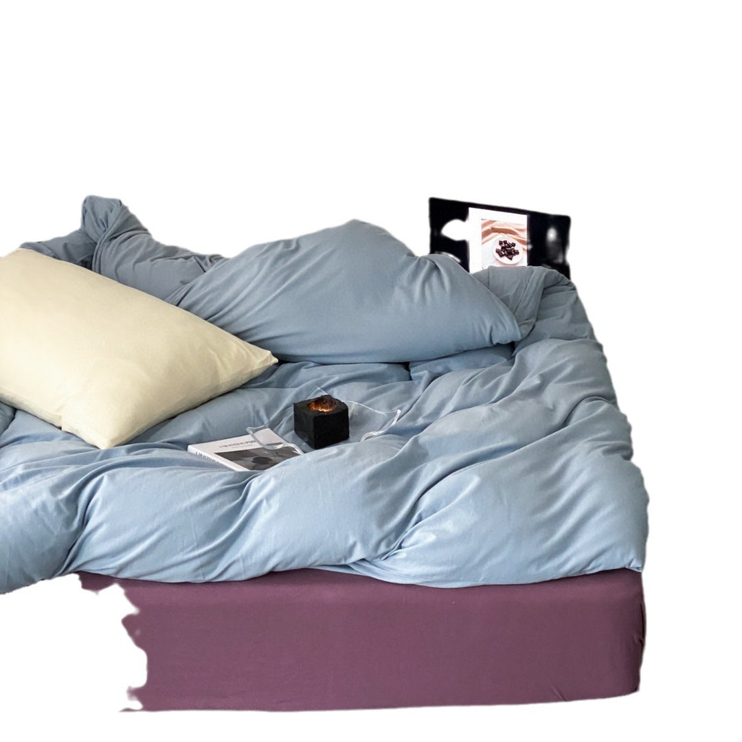 Deep-Pocket Stretch Jersey Fitted Sheet