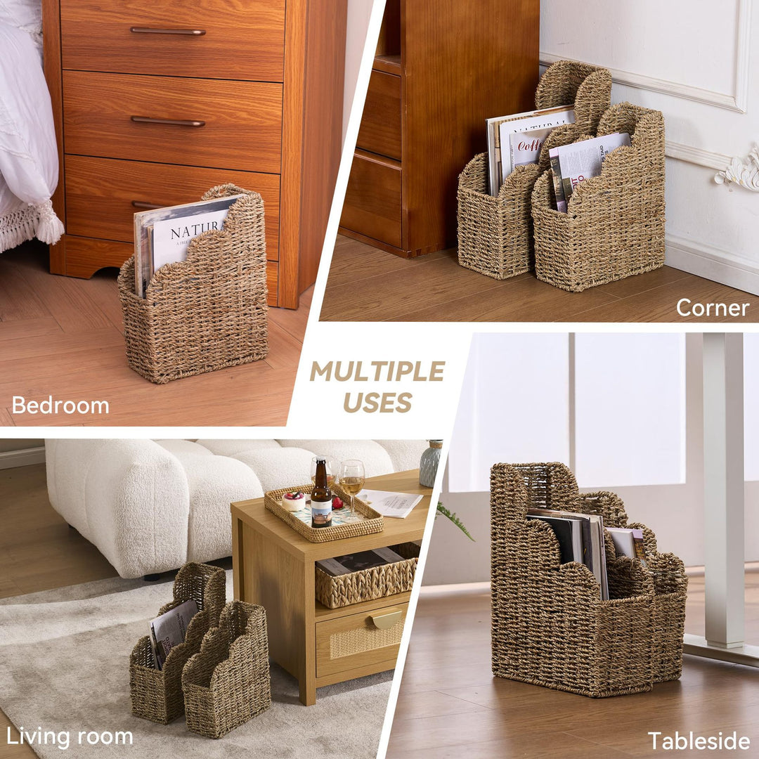 Decorative Macrame Storage Basket Stornfield