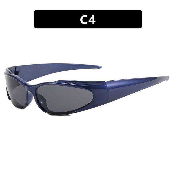 Ladies sporty UV protection sunglasses with aerodynamic design Stornfield