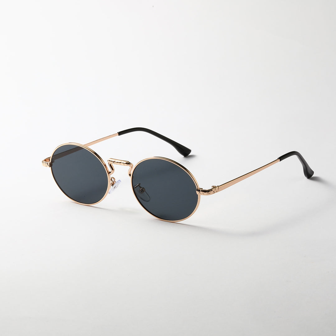 Ladies round fashionable sunglasses Stornfield
