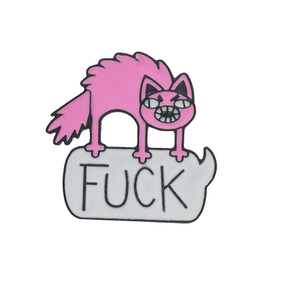 Whimsical Cartoon Enamel Pin Stornfield