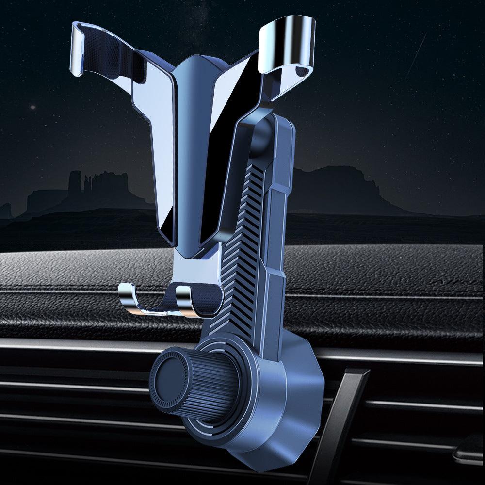 Adjustable gravity air vent smartphone car mount with full rotation joint Stornfield