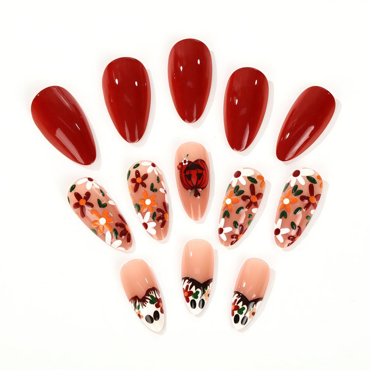 Artificial nails with autumn motifs Stornfield