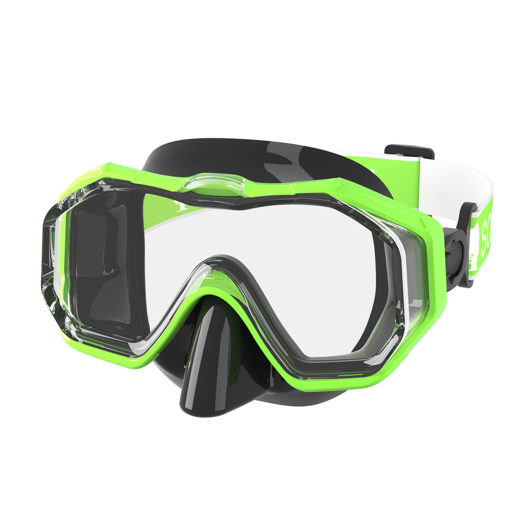 High-quality diving mask with flexible silicone rim and UV protection Stornfield