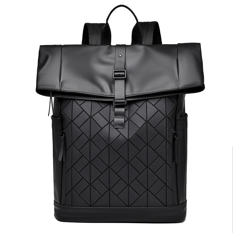Stylish Geometric Patterned Backpack Stornfield