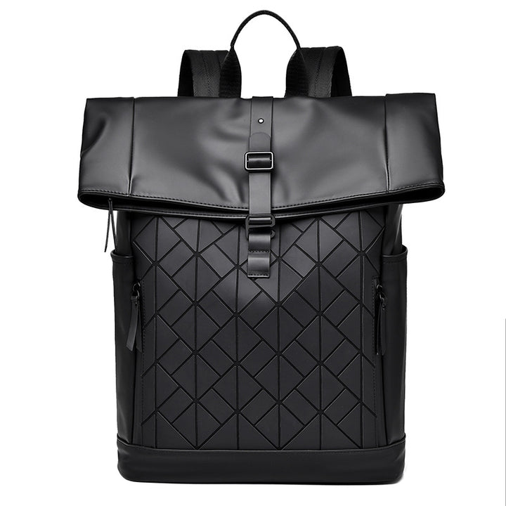 Stylish Geometric Patterned Backpack Stornfield