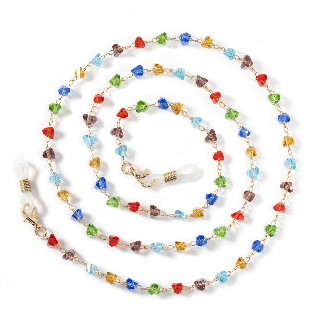 Chic Geometric Beaded Eyewear Holder Stornfield