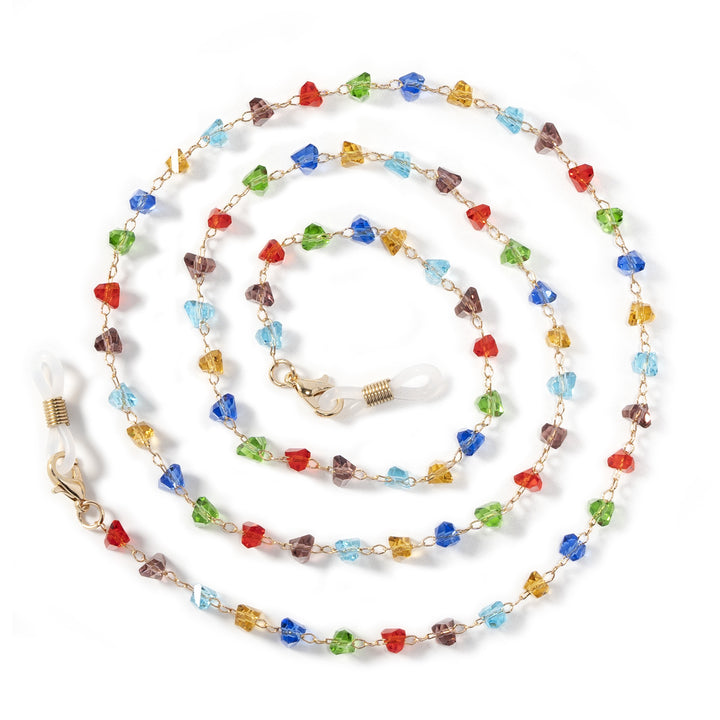 Chic Geometric Beaded Eyewear Holder Stornfield