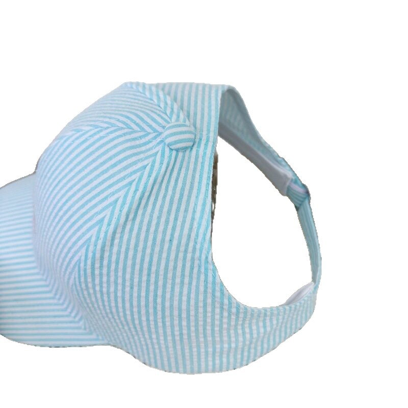 Women's Striped Embroidered Baseball Cap Stornfield
