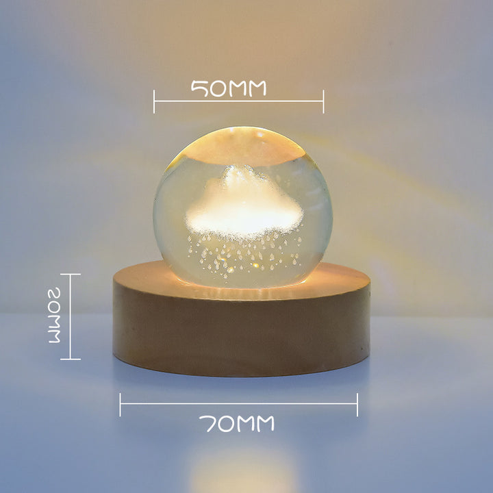Galaxy-Themed Decorative Table Lamp