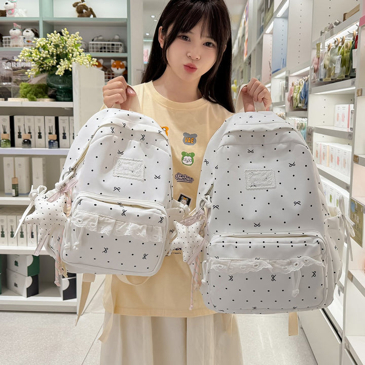 Adorable Polka Dot Backpack Stornfield