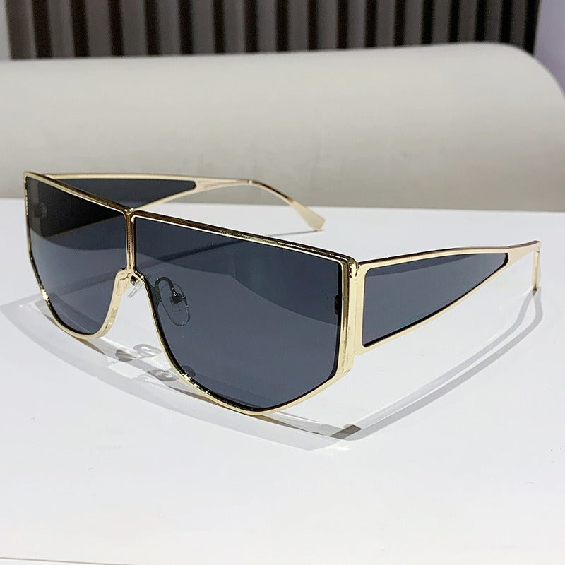 Men's Bold Statement Shield Sunglasses Stornfield