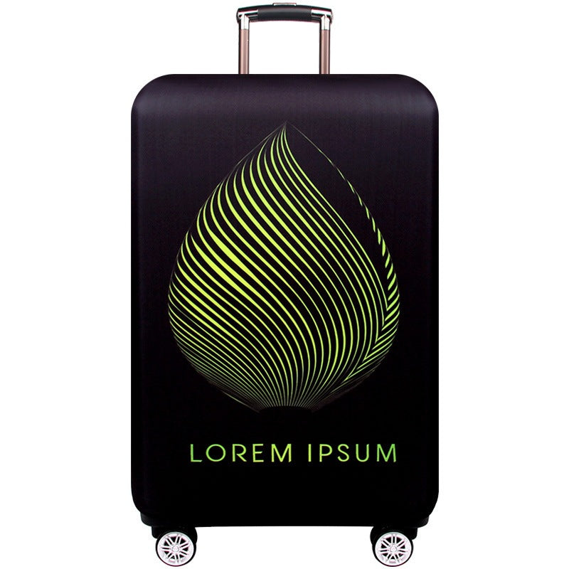 Ladies hard shell suitcase with elegant pattern print Stornfield