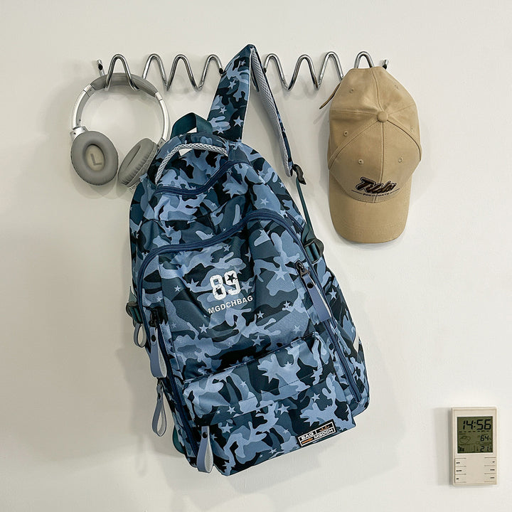 Versatile Camouflage Backpack with Multi-Pocket Design Stornfield