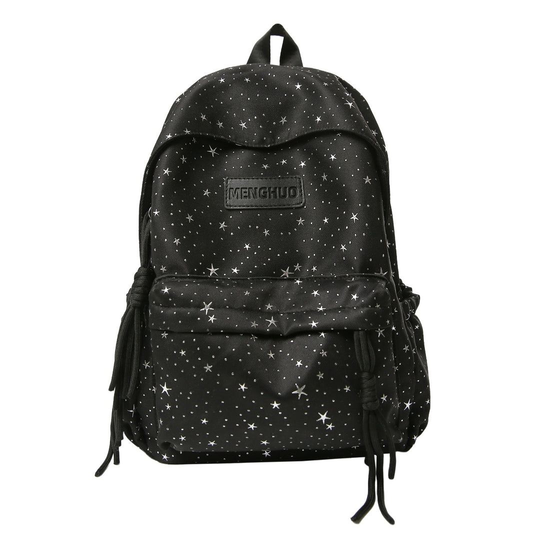 Star-Print Casual School Backpack Stornfield