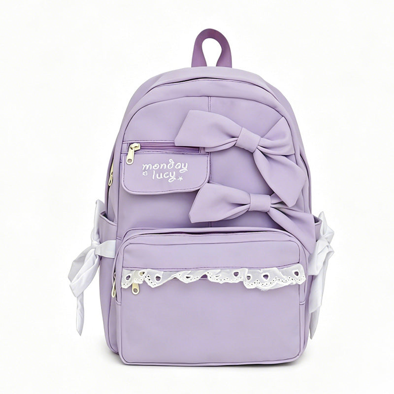 Cute Bow-Detail Backpack Stornfield