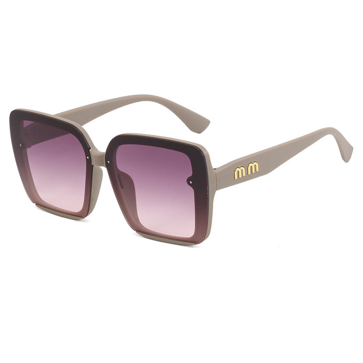 Women's fashionable square sunglasses with gradient lenses Stornfield