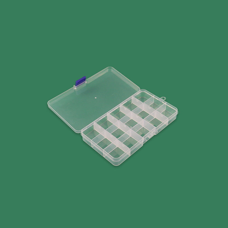 Multi-Section Transparent Craft Organizer Stornfield