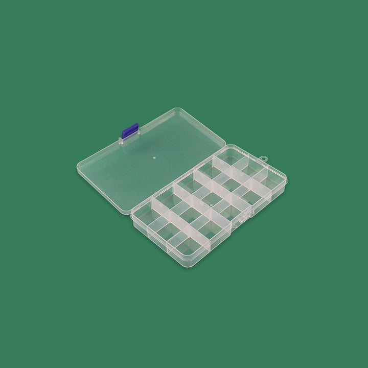 Multi-Section Transparent Craft Organizer Stornfield