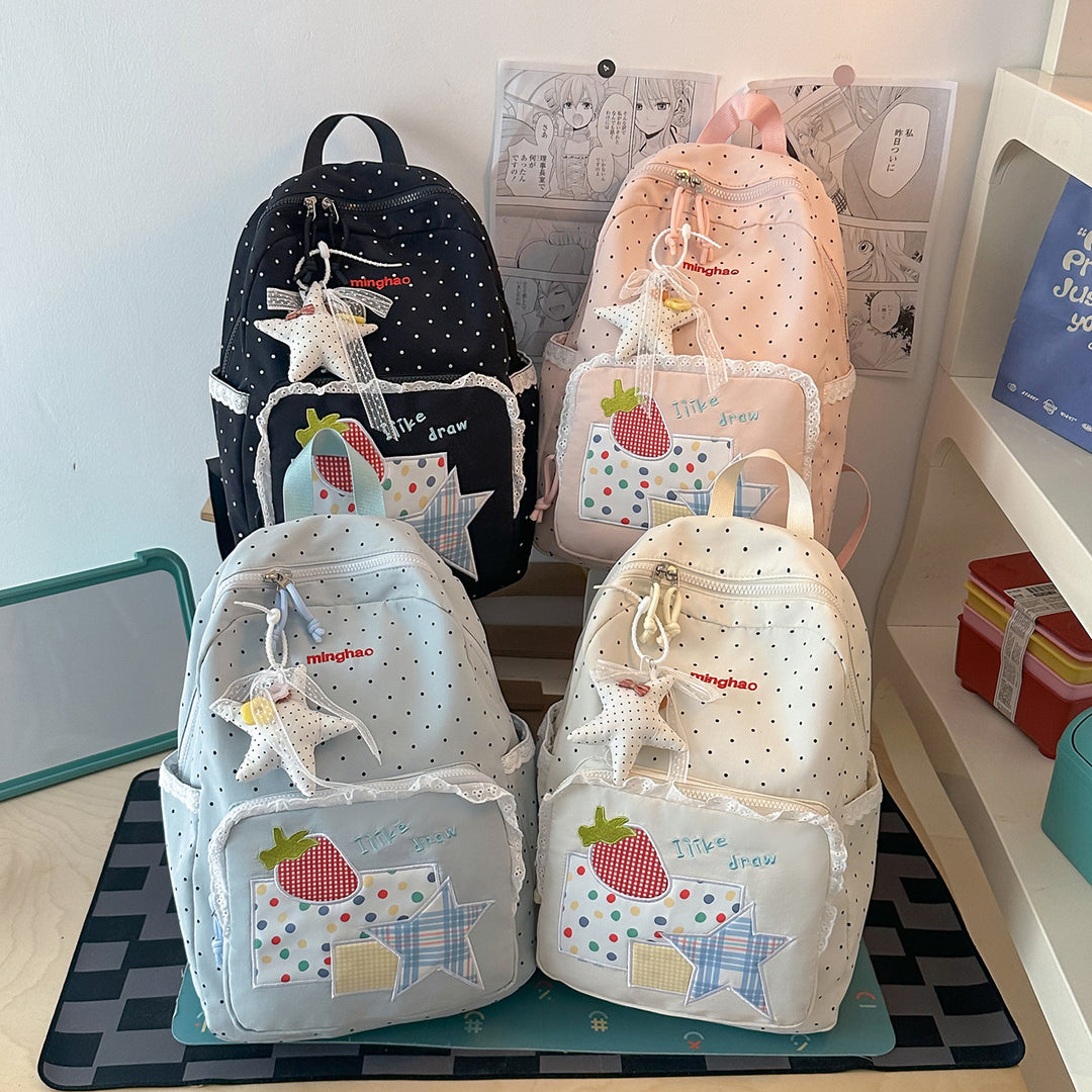 Cute Illustrated Graphic School Backpack Stornfield