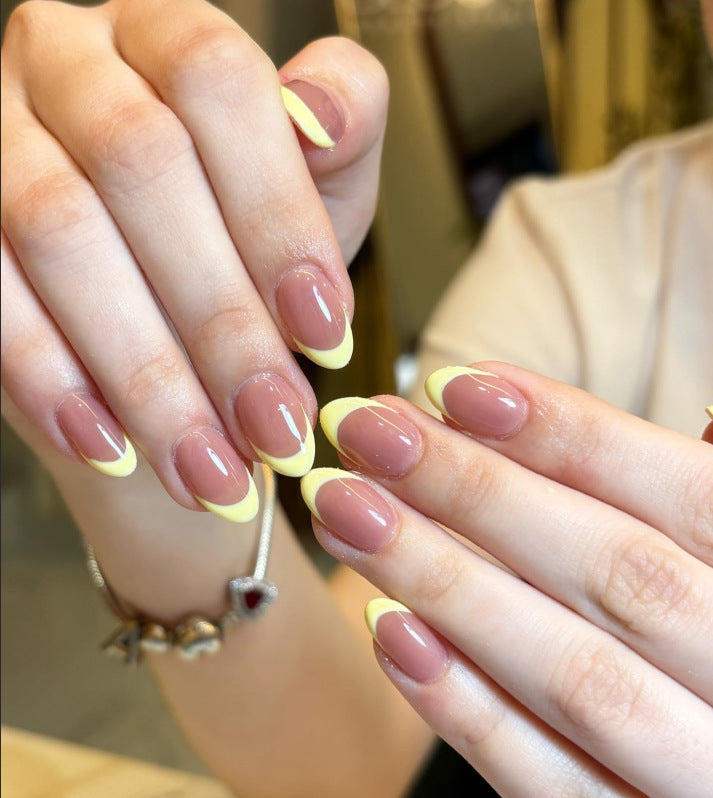 Chic French Tip Nail Enhancements Stornfield