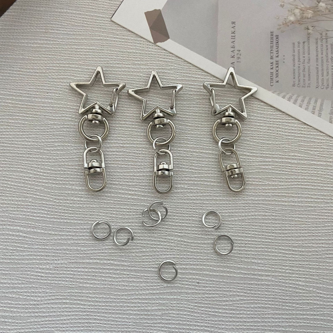Star-Shaped Keychain Clip Stornfield