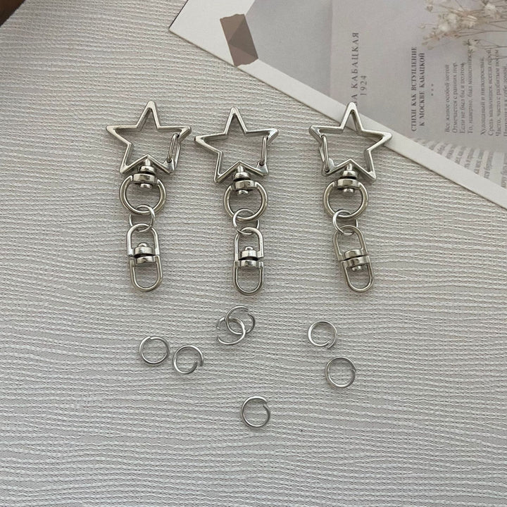 Star-Shaped Keychain Clip Stornfield