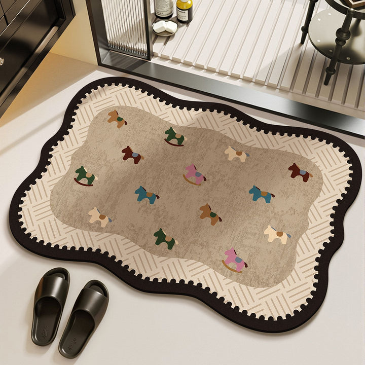 Fun Pet-Themed Bath Mat
