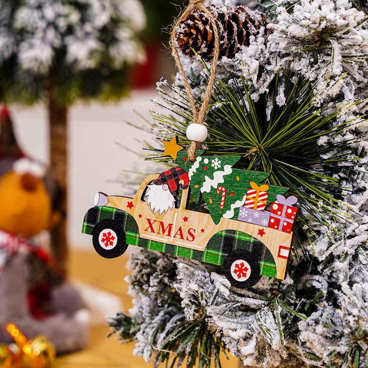 Decorative Christmas cart figure Stornfield