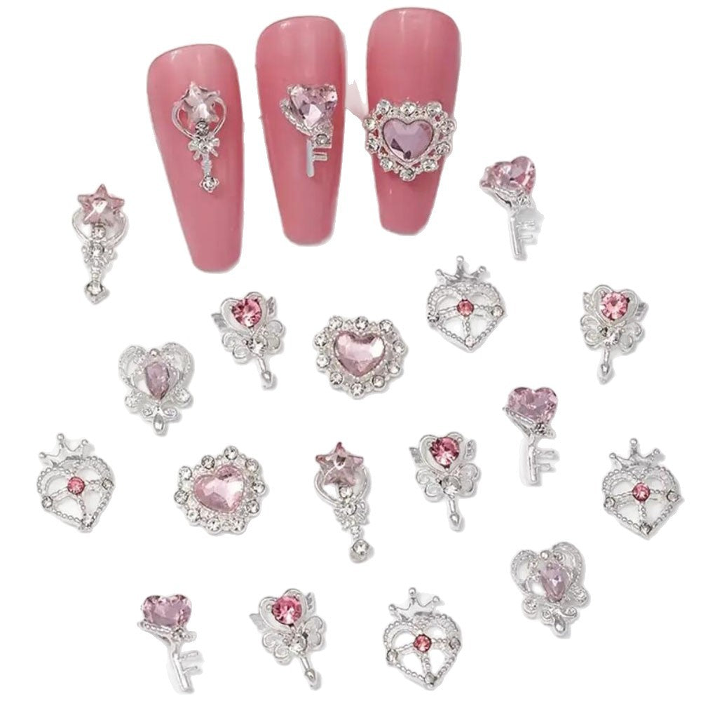 Decorative Nail Charms Set