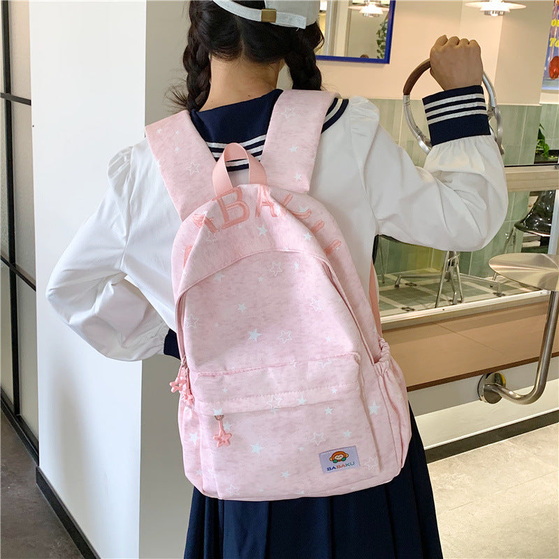 Casual Star-Printed Backpack Stornfield 1791205373